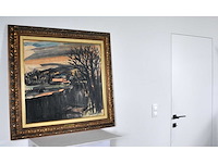 Albert saverijs - kerk van latem aan de leie - aquarel - afbeelding 5 van  14