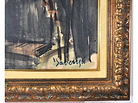 Albert saverijs - kerk van latem aan de leie - aquarel - afbeelding 8 van  14