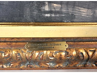 Albert saverijs - kerk van latem aan de leie - aquarel - afbeelding 9 van  14