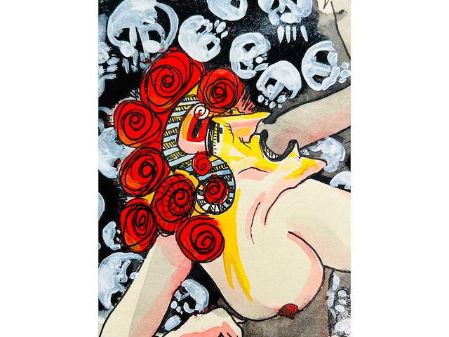 Albert szukalski - originele collage - topwerk - afbeelding 3 van  12