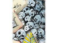 Albert szukalski - originele collage - topwerk - afbeelding 4 van  12