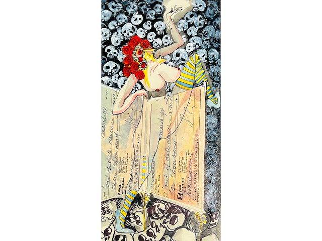 Albert szukalski - originele collage - topwerk - afbeelding 6 van  12
