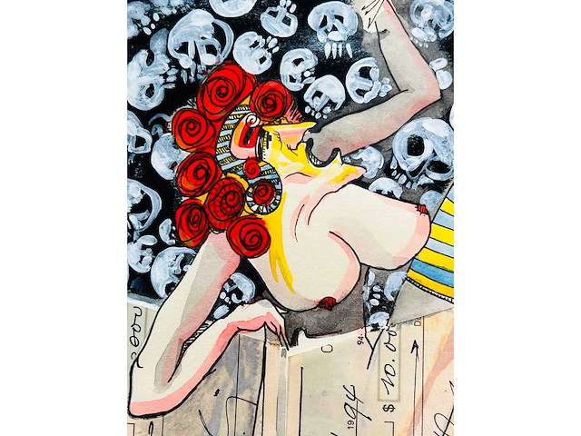 Albert szukalski - originele collage - topwerk - afbeelding 12 van  15