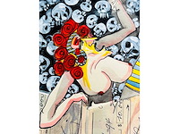 Albert szukalski - originele collage - topwerk - afbeelding 12 van  15