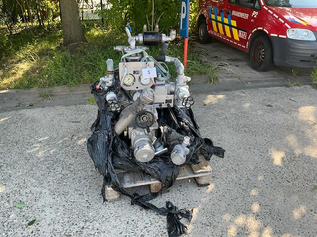 Albert ziegler fp 8/8 brandweerpomp - afbeelding 1 van  9