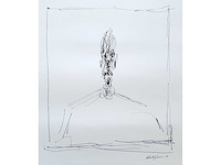 Alberto giacometti - l'étude de la tête humaine - offset - afbeelding 1 van  3