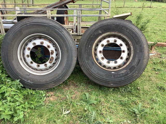 Albourgh across t 385/65r22.5 vrachtwagenband (2x) - afbeelding 1 van  5