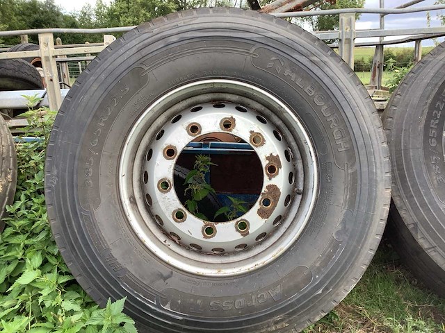 Albourgh across t 385/65r22.5 vrachtwagenband (2x) - afbeelding 2 van  5