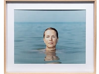 Albrecht tübke (1971), two portraits from the series 'heads', 2007, c-print, n° 1/6 and 3/6 60 x 80 cm. (23.62 x 31 1/2 in.), frame: 83 x 101 cm. (32.67 x 39.75 in.) - afbeelding 3 van  9