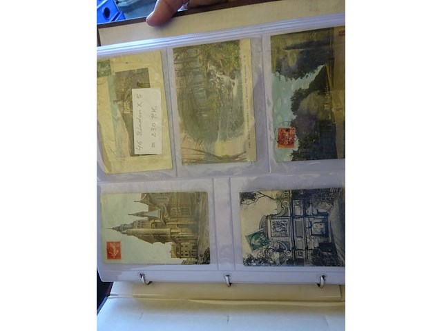 Album met230 oude franse postkaarten - afbeelding 1 van  3