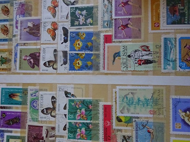 Album postzegels azie china vietnam enz - afbeelding 4 van  7