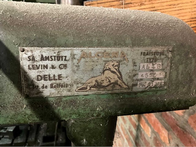 Alcera al4b gereedschapsfreesmachine - afbeelding 6 van  10