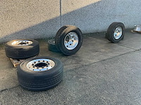 Alcoa dura-bright evo banden op velg (6x)