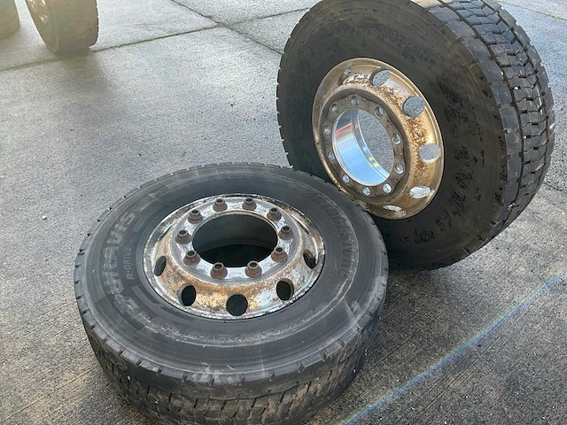 Alcoa dura-bright evo banden op velg (6x) - afbeelding 3 van  7