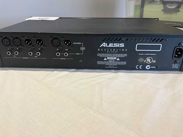 Alesis masterlink ml9600 cd recorder - afbeelding 3 van  4