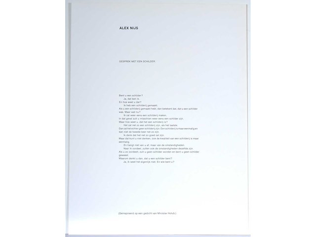 Alex nijs - zeefdruk - afbeelding 7 van  7