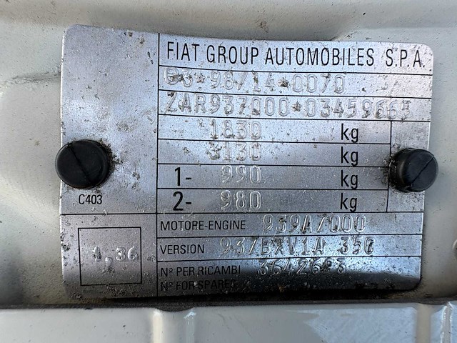 Alfa - 147 - jtd - car - 2009 - afbeelding 11 van  18