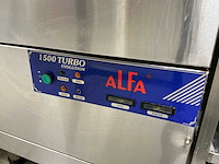 Alfa 1500 turbo evolution korvenvaatwasmachine - afbeelding 4 van  7