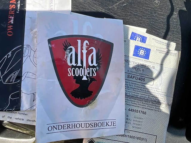 Alfa avanti scooter - afbeelding 4 van  15