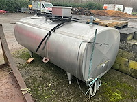 Alfa-laval hca-1800 inox melkkoeltank - afbeelding 1 van  7