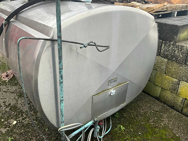 Alfa-laval hca-1800 inox melkkoeltank - afbeelding 5 van  7