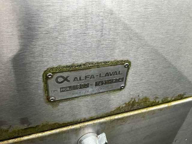 Alfa-laval hca-1800 inox melkkoeltank - afbeelding 6 van  7