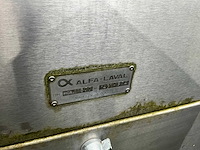Alfa-laval hca-1800 inox melkkoeltank - afbeelding 6 van  7