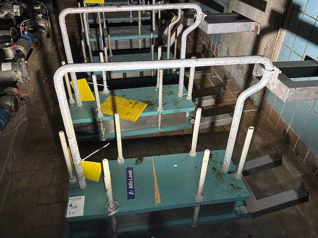 Alfa laval platenwarmtewisselaar (6x) - afbeelding 1 van  5