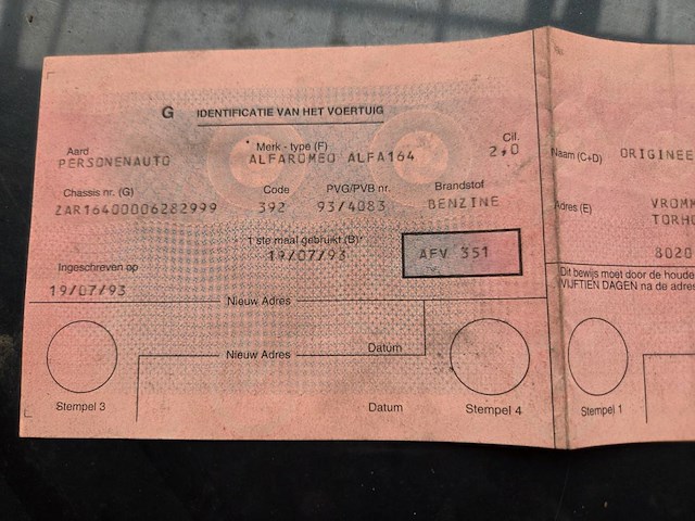 Alfa romeo 164, 1993 - afbeelding 10 van  13