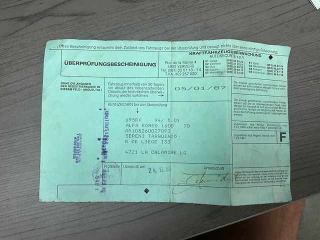 Alfa romeo giulia nuova super 1600 vintage auto's > 15 - afbeelding 20 van  28