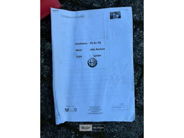 Alfa romeo spider - afbeelding 33 van  43