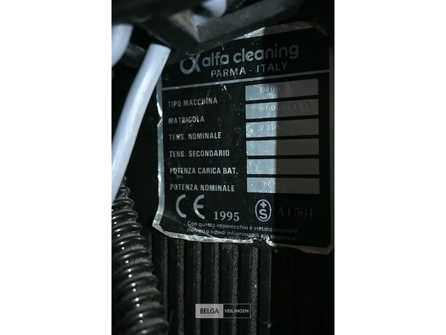 Alfamatic e400 reinigingsmachine - afbeelding 5 van  6