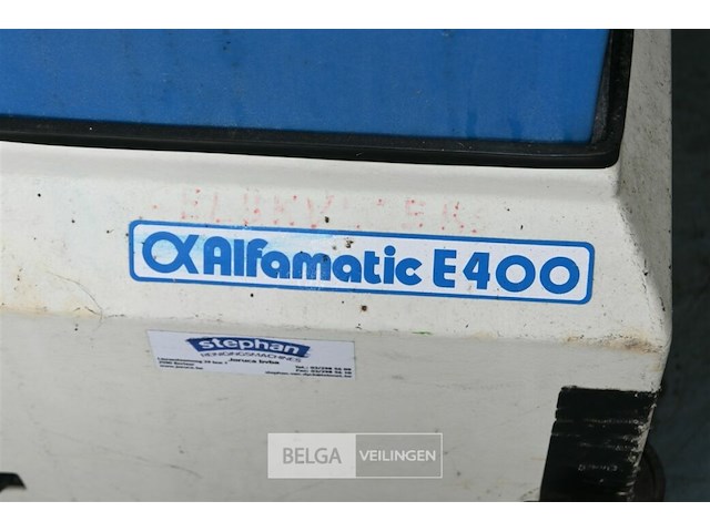 Alfamatic e400 reinigingsmachine - afbeelding 6 van  6