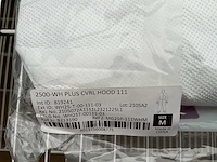 Alfatec 2500 plus veiligheids stof-asbestoveral maat xl (40x) - afbeelding 1 van  2