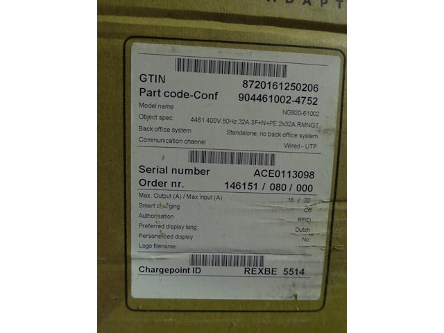 Alfen laadpaal - afbeelding 1 van  1