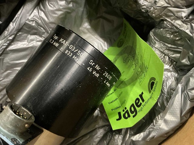 Alfred jäger ka1-03/50 spindel freesmotor - afbeelding 3 van  4