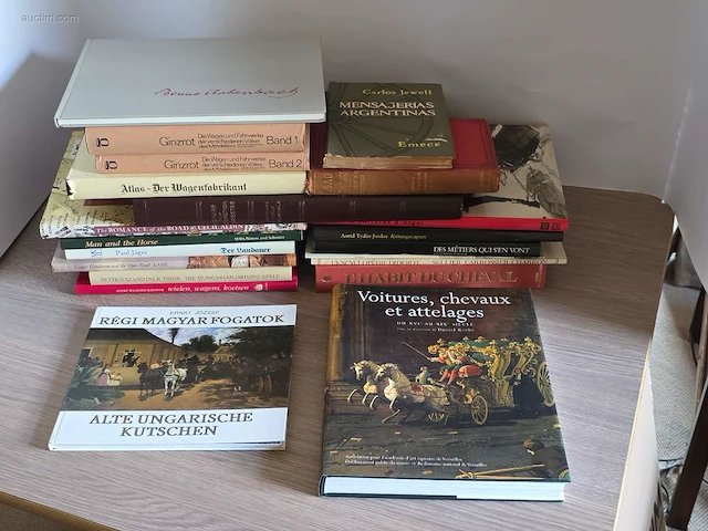 Algemene boeken over rijtuigen (22x) - afbeelding 1 van  7