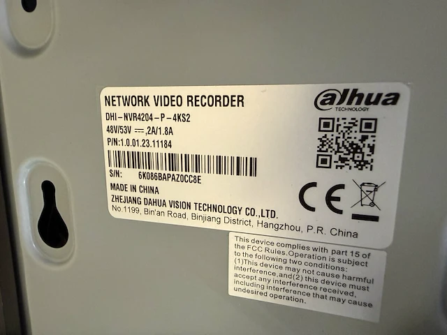 Alhua network video recorder - afbeelding 6 van  6