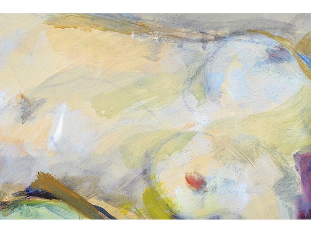 Alicja rymowicz - liggend naakt - aquarel - afbeelding 4 van  9