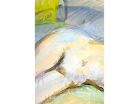 Alicja rymowicz - liggend naakt - aquarel - afbeelding 5 van  9