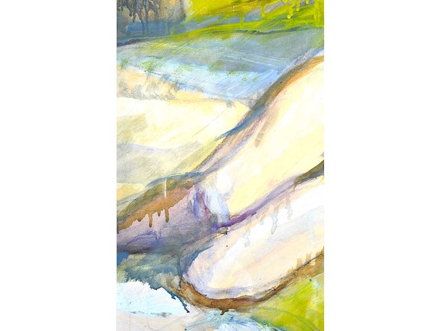 Alicja rymowicz - liggend naakt - aquarel - afbeelding 6 van  9