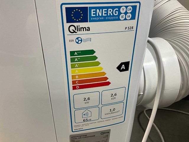 Aline p528 mobiele airco (eerste verdiep) - afbeelding 2 van  3