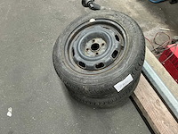 Alko as met 2 banden op velg - afbeelding 2 van  5
