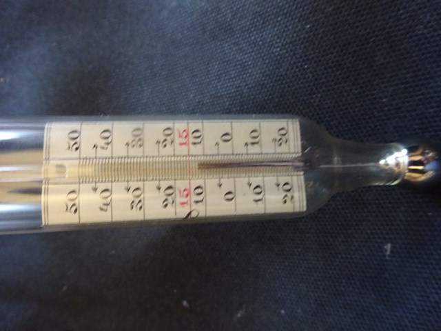 Alkoholmeter in etui - afbeelding 2 van  5