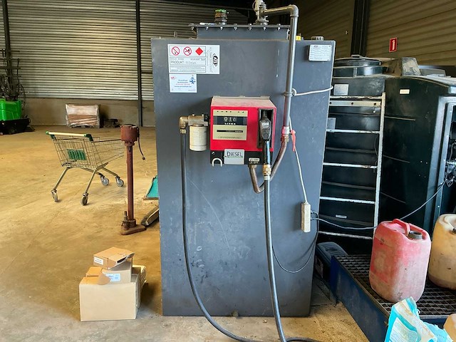All tank solutions dieseltank 3450l verticale opslagtank - afbeelding 2 van  7