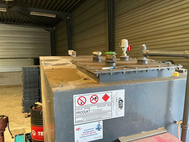 All tank solutions dieseltank 3450l verticale opslagtank - afbeelding 4 van  7