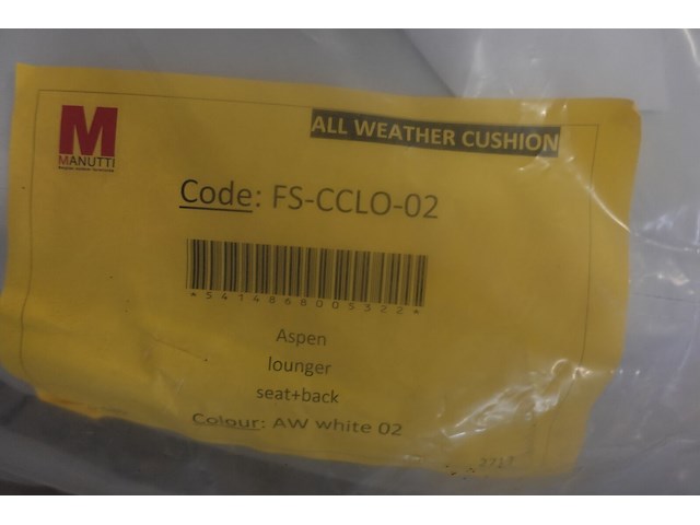 All weather kussen voor ligbed aspen - afbeelding 4 van  4