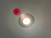 Alle inbouw spotjes gelijkvloers + boven (+/-20st)