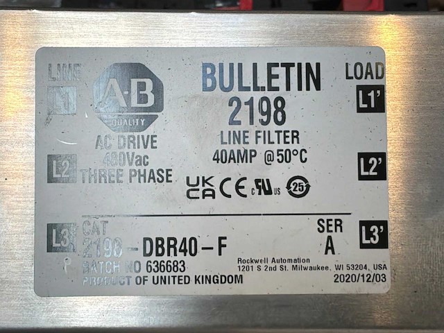 Allen-bradley kinetix 5700 servoaandrijfsysteem - afbeelding 5 van  5