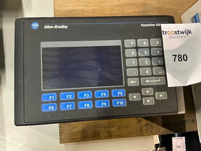 Allen bradley panelview 550 bedieningspaneel - afbeelding 1 van  3
